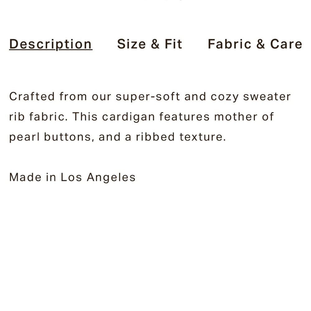Donni Rib Cardigan - Picture 9 of 16